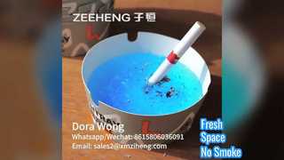 Χάρτινο Ashatray μιας χρήσης με Gel