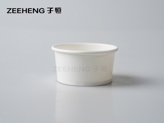 ZEEHENG 60ml Φυσική Φυτική Φυτική Φυτική Σάλτσα Bio Cups Paper Sauce Cups