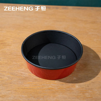 Νέα Κόκκινα Μαύρα Χάρτινα Μπολ για Σχεδιασμό Εκδηλώσεων και Πάρτι