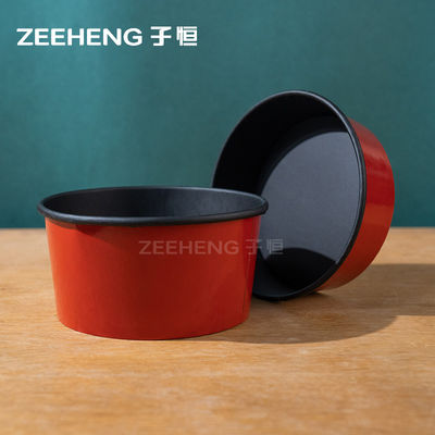 ΗΠΑ Αγορά Ζεστά και Κρύα Τρόφιμα Κόκκινα Χάρτινα Μπολ για Όλες τις Περιστάσεις