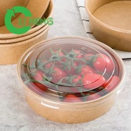 Καφετιά εύρωστα 32 Oz εγγράφου κύπελλων take-$l*away εμπορευματοκιβώτια τροφίμων μικροκυμάτων ασφαλή καυτά